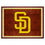 San Diego Padres 8ft. x 10 ft. Plush Area Rug