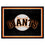 San Francisco Giants 8ft. x 10 ft. Plush Area Rug