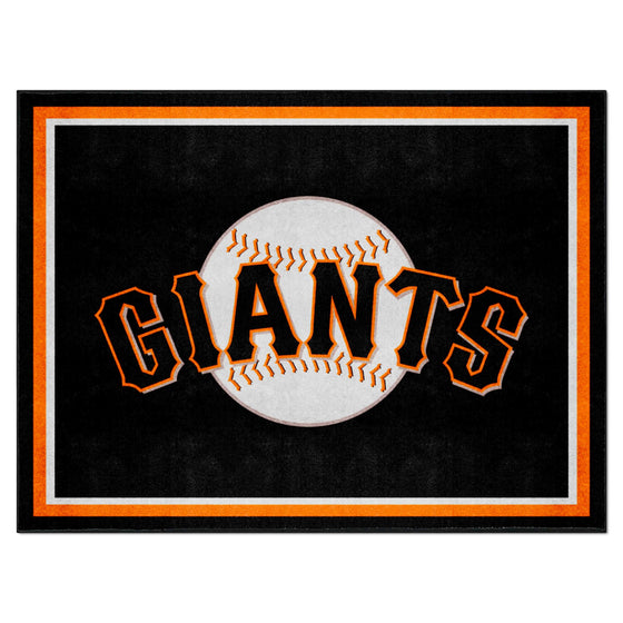 San Francisco Giants 8ft. x 10 ft. Plush Area Rug