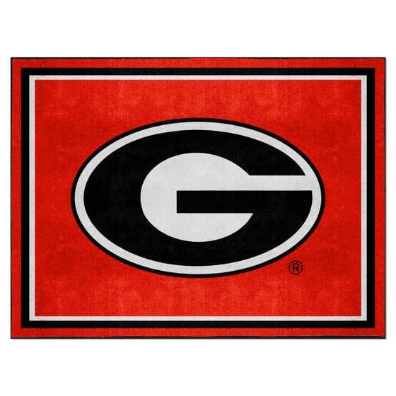 Georgia Bulldogs 8ft. x 10 ft. Plush Area Rug