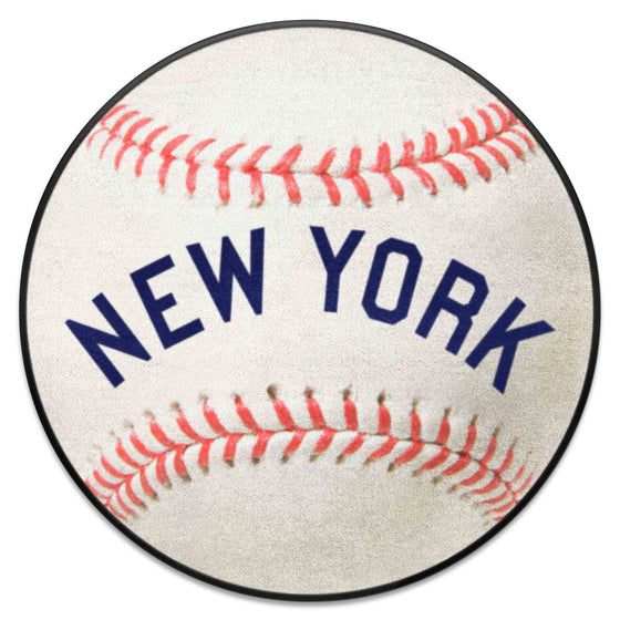 New York Yankees Baseball Rug - 27in. Diameter1927