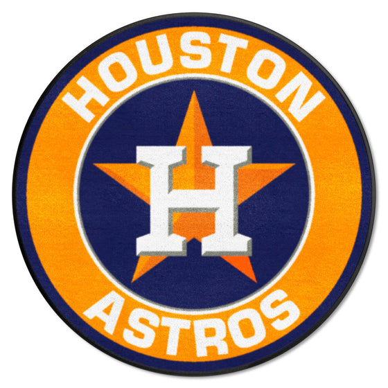 Houston Astros Roundel Rug - 27in. Diameter