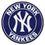 New York Yankees Roundel Rug - 27in. Diameter