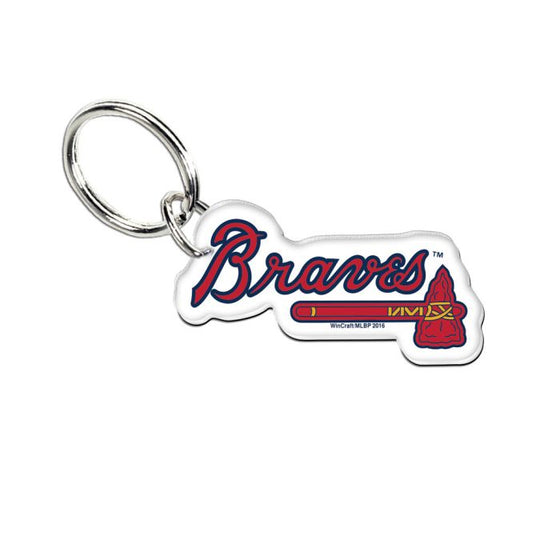 Atlanta Braves Premium Acrylic Key Ring