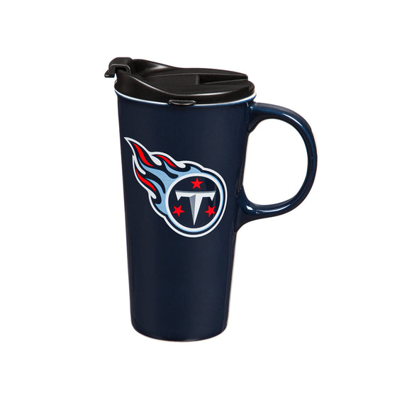 Tennessee Titans Drink 17oz Travel Latte Boxed