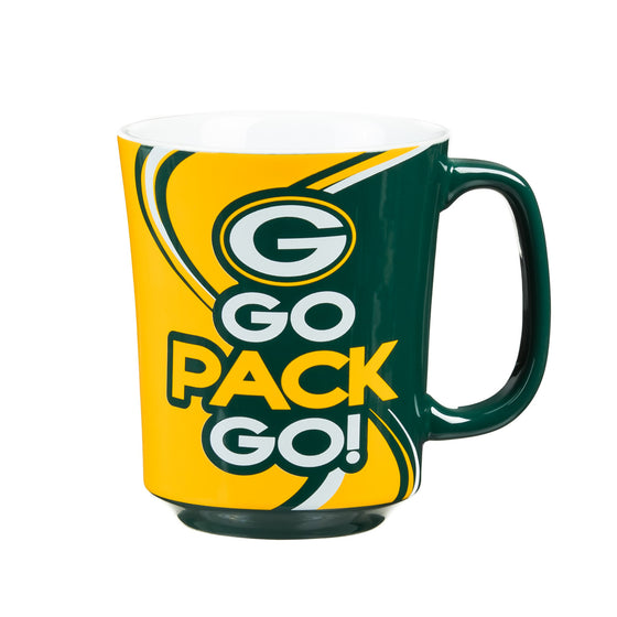 Green Bay Packers Coffee Mug 14oz Ceramic with Matching Box