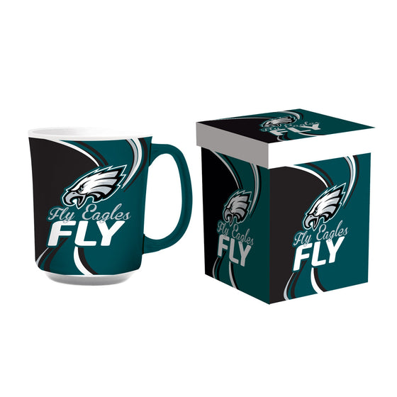 Philadelphia Eagles Coffee Mug 14oz Ceramic with Matching Box - 757 Sports Collectibles