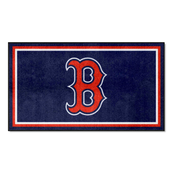 Boston Red Sox 3ft. x 5ft. Plush Area Rug