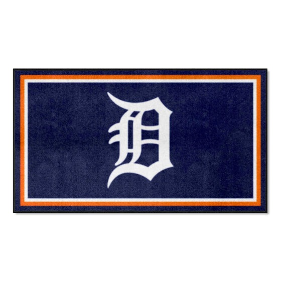 Detroit Tigers 3ft. x 5ft. Plush Area Rug