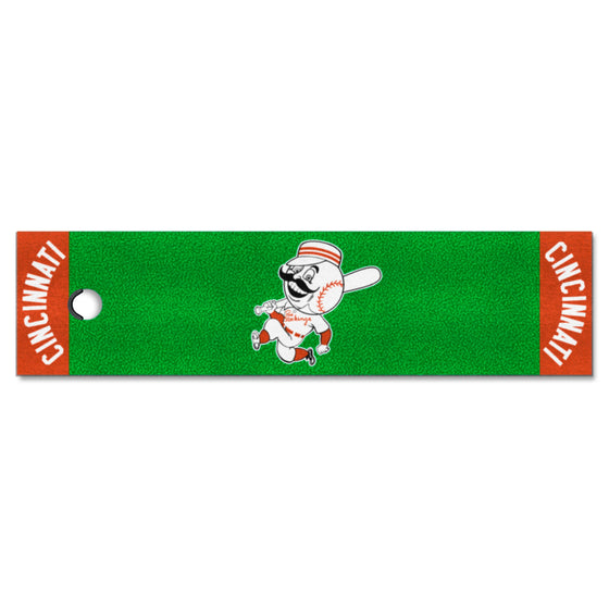 Cincinnati Reds Putting Green Mat - 1.5ft. x 6ft.1967