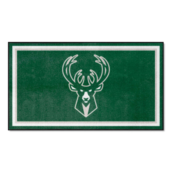 Milwaukee Bucks 3ft. x 5ft. Plush Area Rug