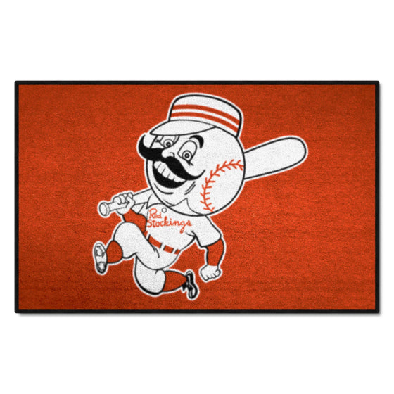 Cincinnati Reds Starter Mat Accent Rug - 19in. x 30in.1967