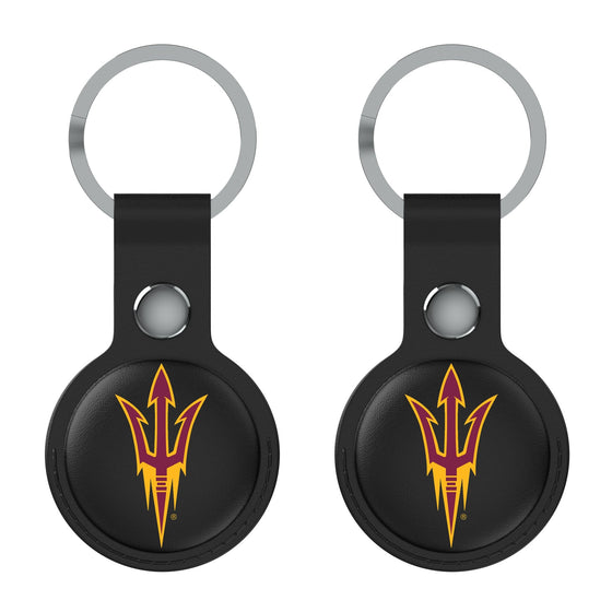 Arizona State Sun Devils Insignia Black Airtag Holder 2-Pack-1