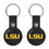 Louisiana State University Tigers Insignia Black Airtag Holder 2-Pack-1