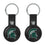 Michigan State Spartans Insignia Black Airtag Holder 2-Pack-1