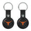 Texas Longhorns Insignia Black Airtag Holder 2-Pack-1