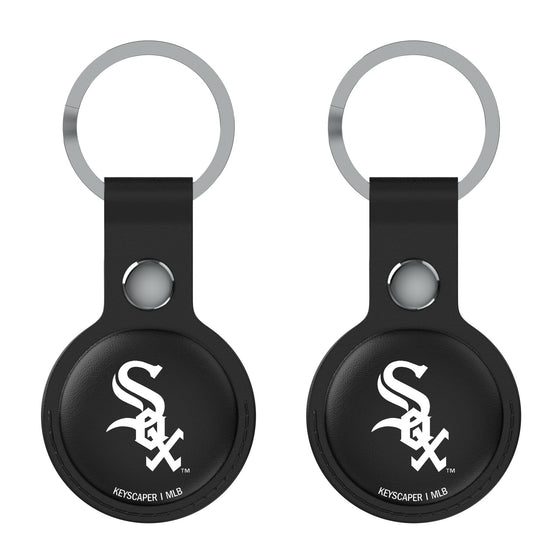 Chicago White Sox Insignia Black Airtag Holder 2-Pack-1