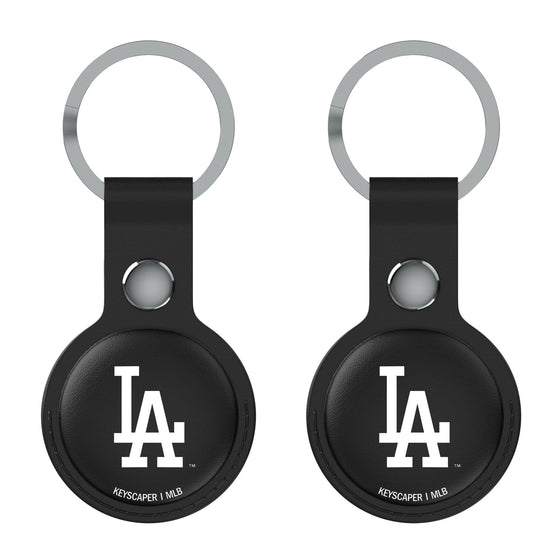 LA Dodgers Insignia Black Airtag Holder 2-Pack-1