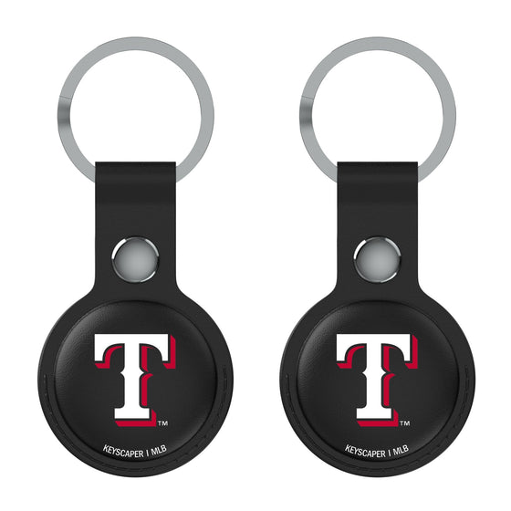 Texas Rangers Insignia Black Airtag Holder 2-Pack-1