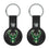 Milwaukee Bucks Insignia Black Airtag Holder 2-Pack-1