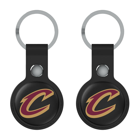 Cleveland Cavaliers Insignia Black Airtag Holder 2-Pack-1