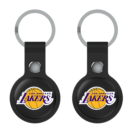 Los Angeles Lakers Insignia Black Airtag Holder 2-Pack-1