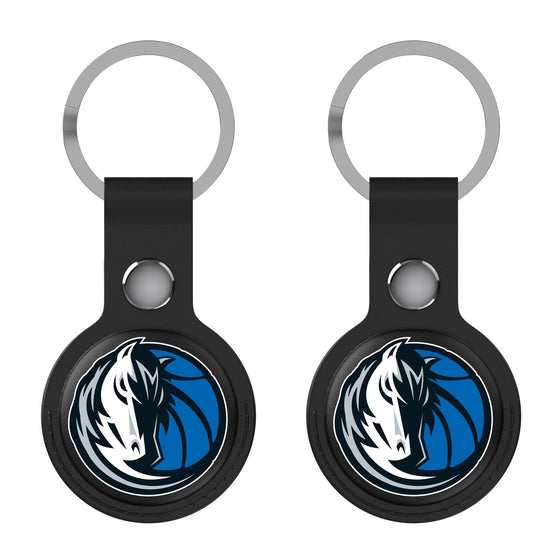 Dallas Mavericks Insignia Black Airtag Holder 2-Pack-1