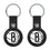 Brooklyn Nets Insignia Black Airtag Holder 2-Pack-1