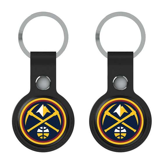 Denver Nuggets Insignia Black Airtag Holder 2-Pack-1