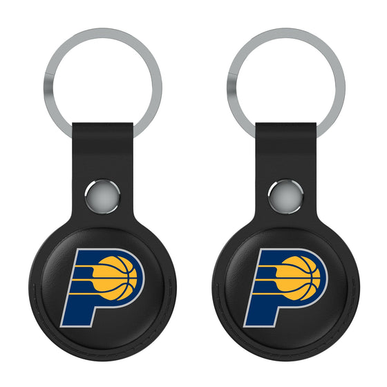 Indiana Pacers Insignia Black Airtag Holder 2-Pack-1