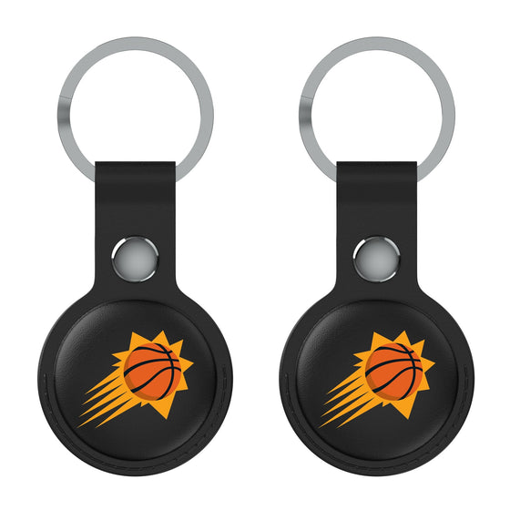 Phoenix Suns Insignia Black Airtag Holder 2-Pack-1