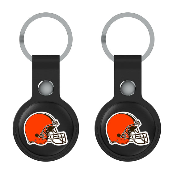 Cleveland Browns Insignia Black Airtag Holder 2-Pack-1