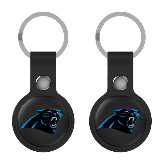 Carolina Panthers Insignia Black Airtag Holder 2-Pack-1