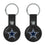 Dallas Cowboys Insignia Black Airtag Holder 2-Pack-1