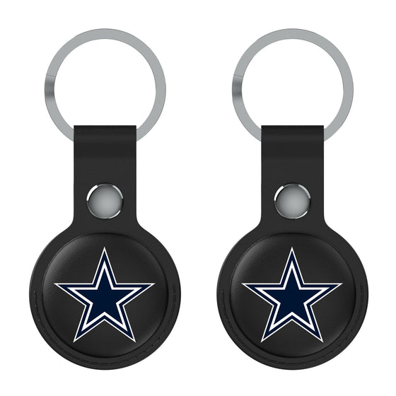 Dallas Cowboys Insignia Black Airtag Holder 2-Pack-1