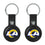 Los Angeles Rams Insignia Black Airtag Holder 2-Pack-1