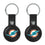 Miami Dolphins Insignia Black Airtag Holder 2-Pack-1