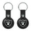 Las Vegas Raiders Insignia Black Airtag Holder 2-Pack-1