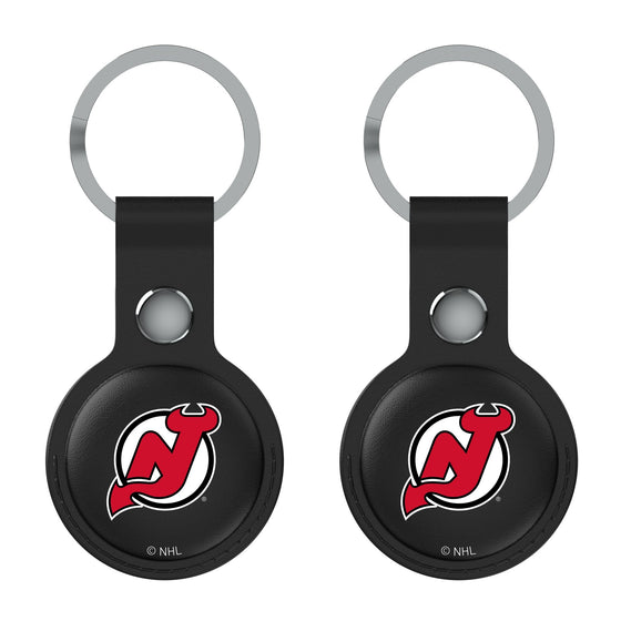 New Jersey Devils Insignia Black Airtag Holder 2-Pack-1