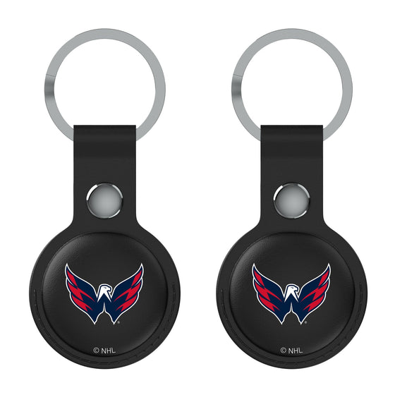 Washington Capitals Insignia Black Airtag Holder 2-Pack-1