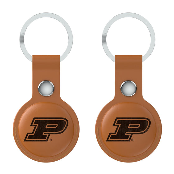 Purdue Boilermakers Burn Brown Airtag Holder 2-Pack-1