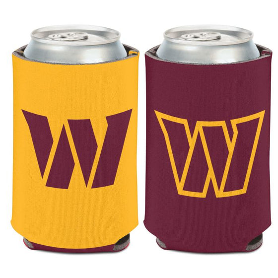 WASHINGTON COMMANDERS CAN COOLER 12 OZ. - 757 Sports Collectibles