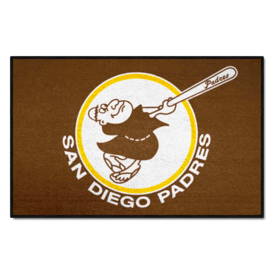 San Diego Padres Starter Mat Accent Rug - 19in. x 30in.1969