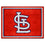 St. Louis Cardinals 8ft. x 10 ft. Plush Area Rug