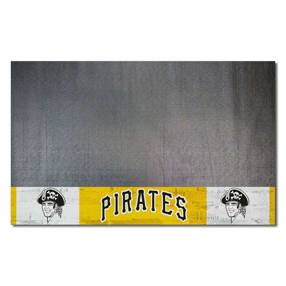 Pittsburgh Pirates Vinyl Grill Mat - 26in. x 42in.1977