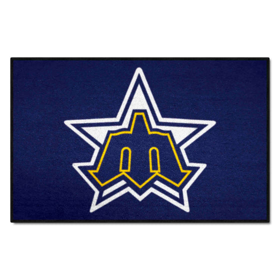 Seattle Mariners Starter Mat Accent Rug - 19in. x 30in.