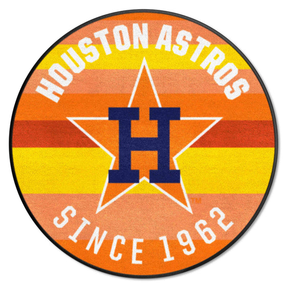 Houston Astros Roundel Rug - 27in. Diameter1984