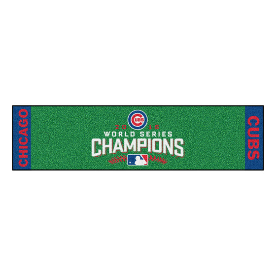 Chicago Cubs 2016 World Series Champions Putting Green Mat - 1.5ft. x 6ft.