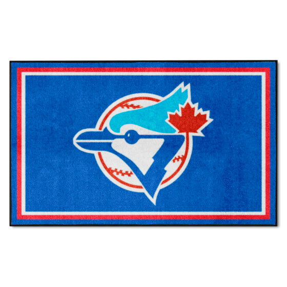 Toronto Blue Jays 4ft. x 6ft. Plush Area Rug