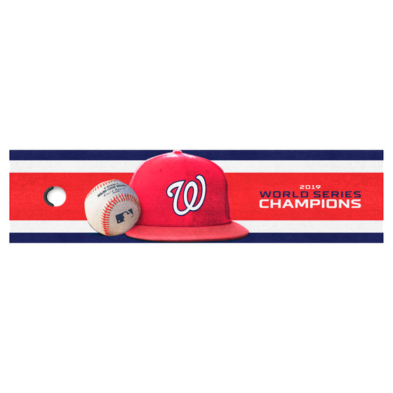 Washington Nationals 2019 World Series Champions Putting Green Mat - 1.5ft. x 6ft.